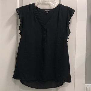 Express black blouse
